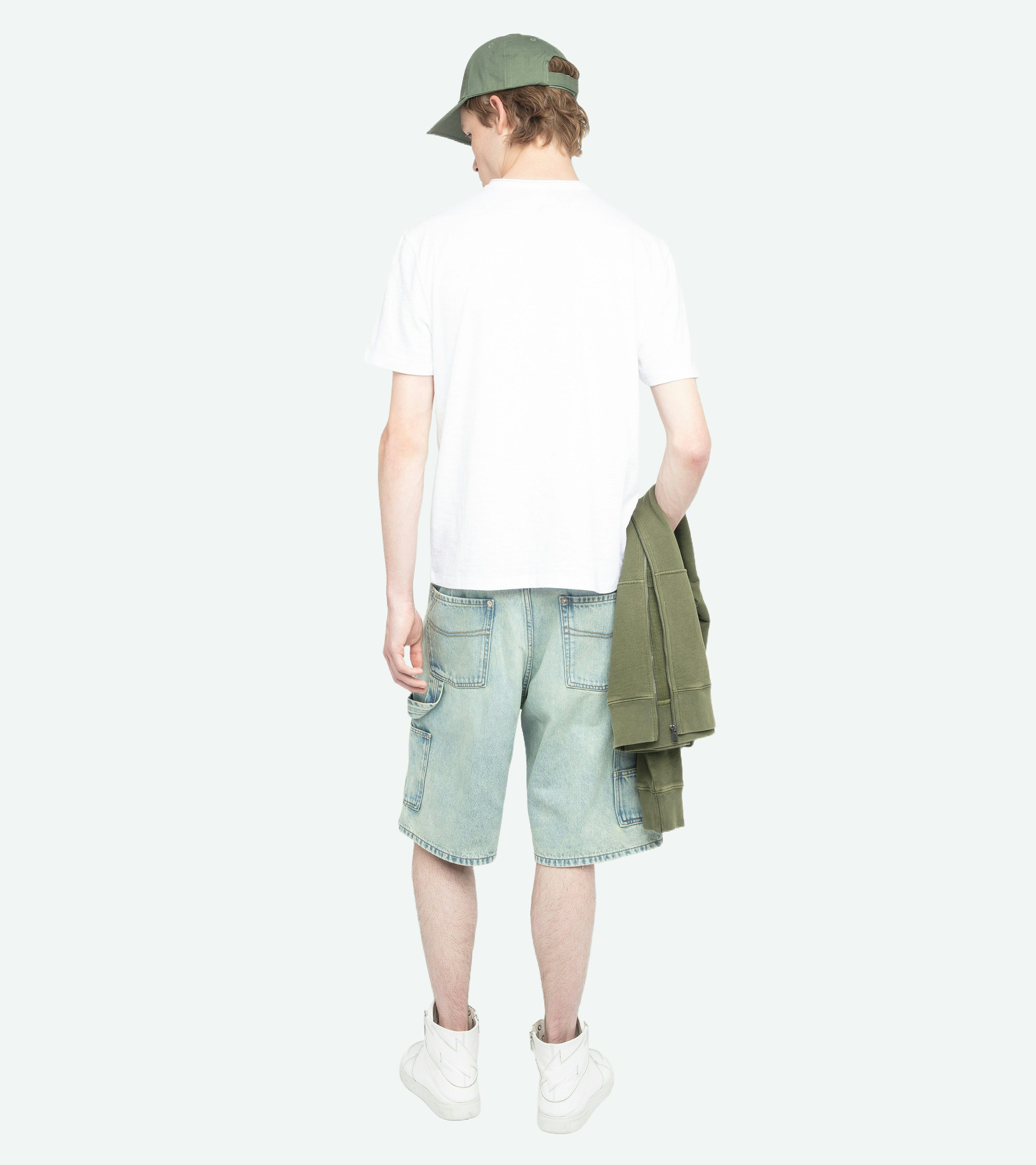 Stockly T-shirt - Short-sleeved T-shirt with front print.